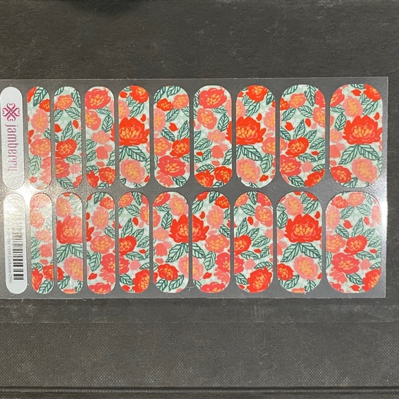 Jamberry Nail Wraps December 2016 Host Exclusive Floral - Picture 2 of 7